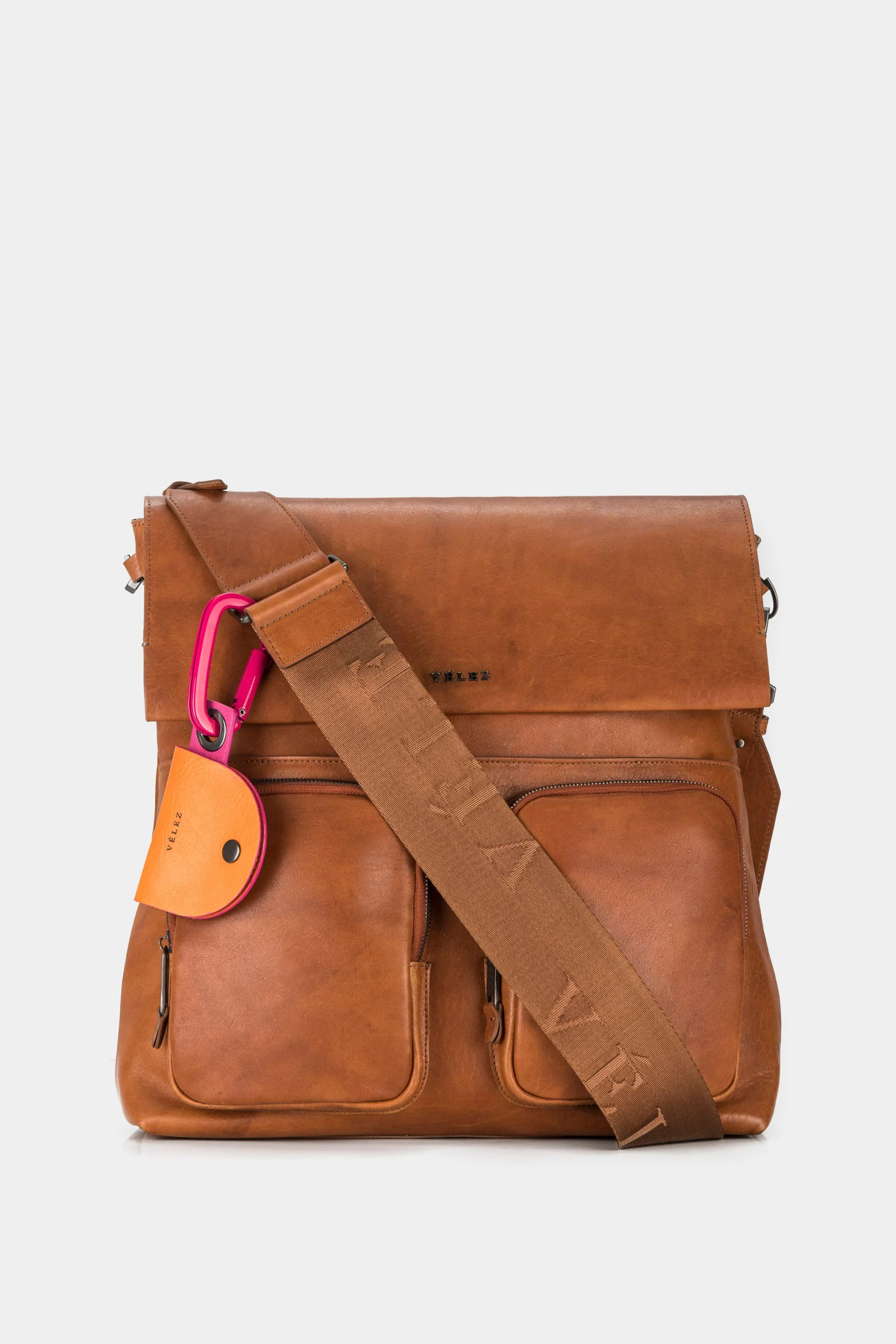 Women’s Albarracín Leather Shopper Handbags with Seatbelt-Style Strap