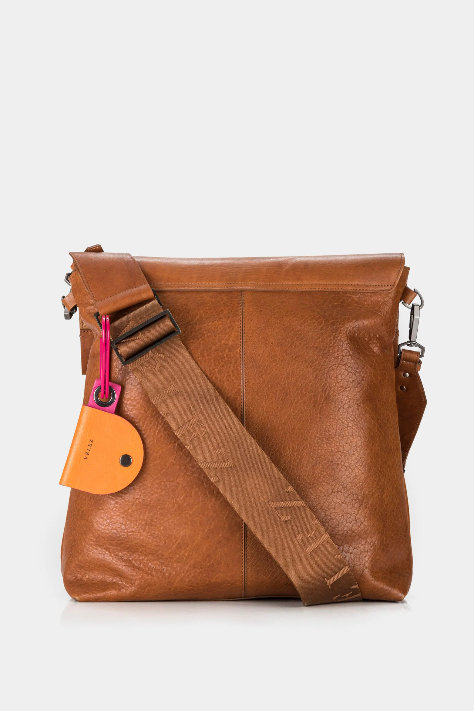 Women’s Albarracín Leather Shopper Handbags with Seatbelt-Style Strap - Image 3