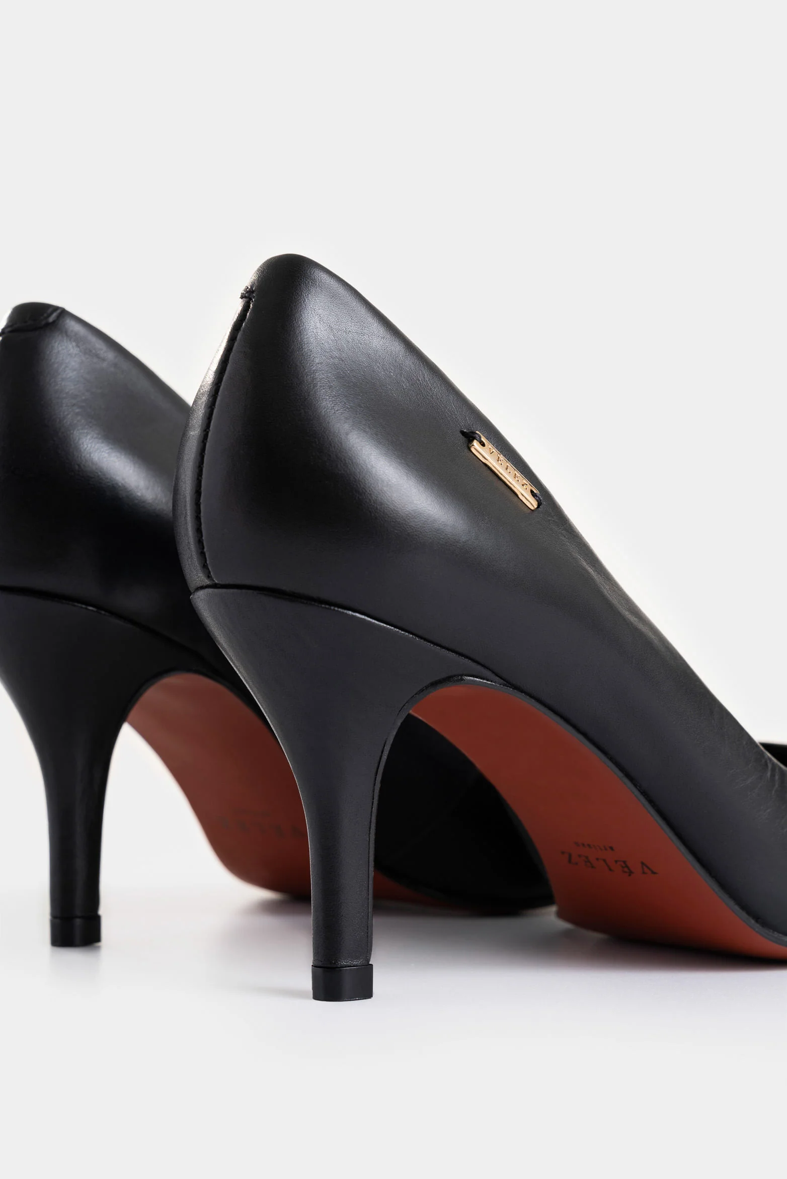 Women’s Atanasova Leather Stiletto Pumps - Image 5