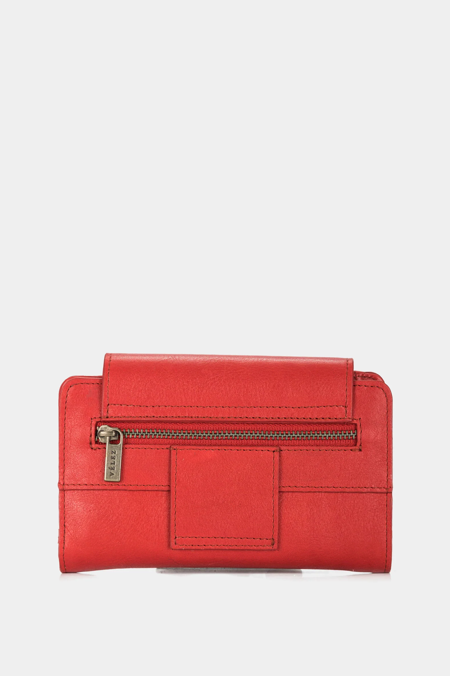 Women’s Bravo Leather Wallet with Contrast Details - Image 3