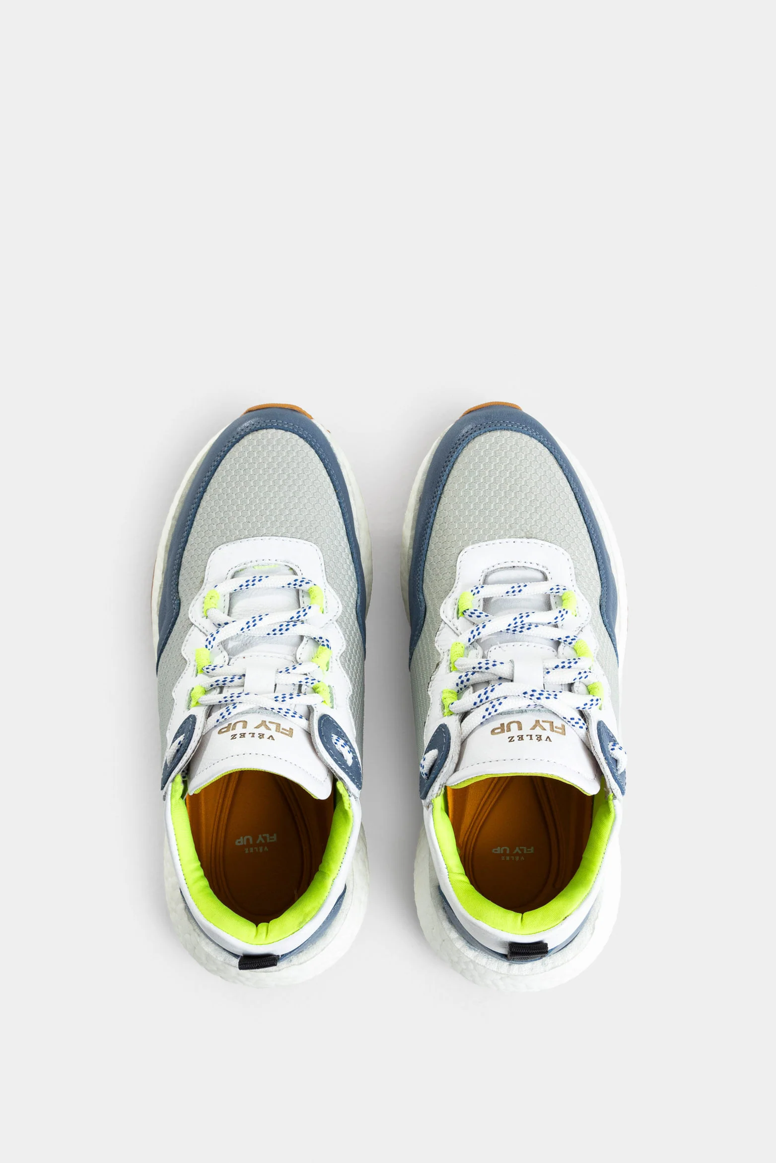 Women’s Citrine Sneakers in Leather and Neoprene - Image 4