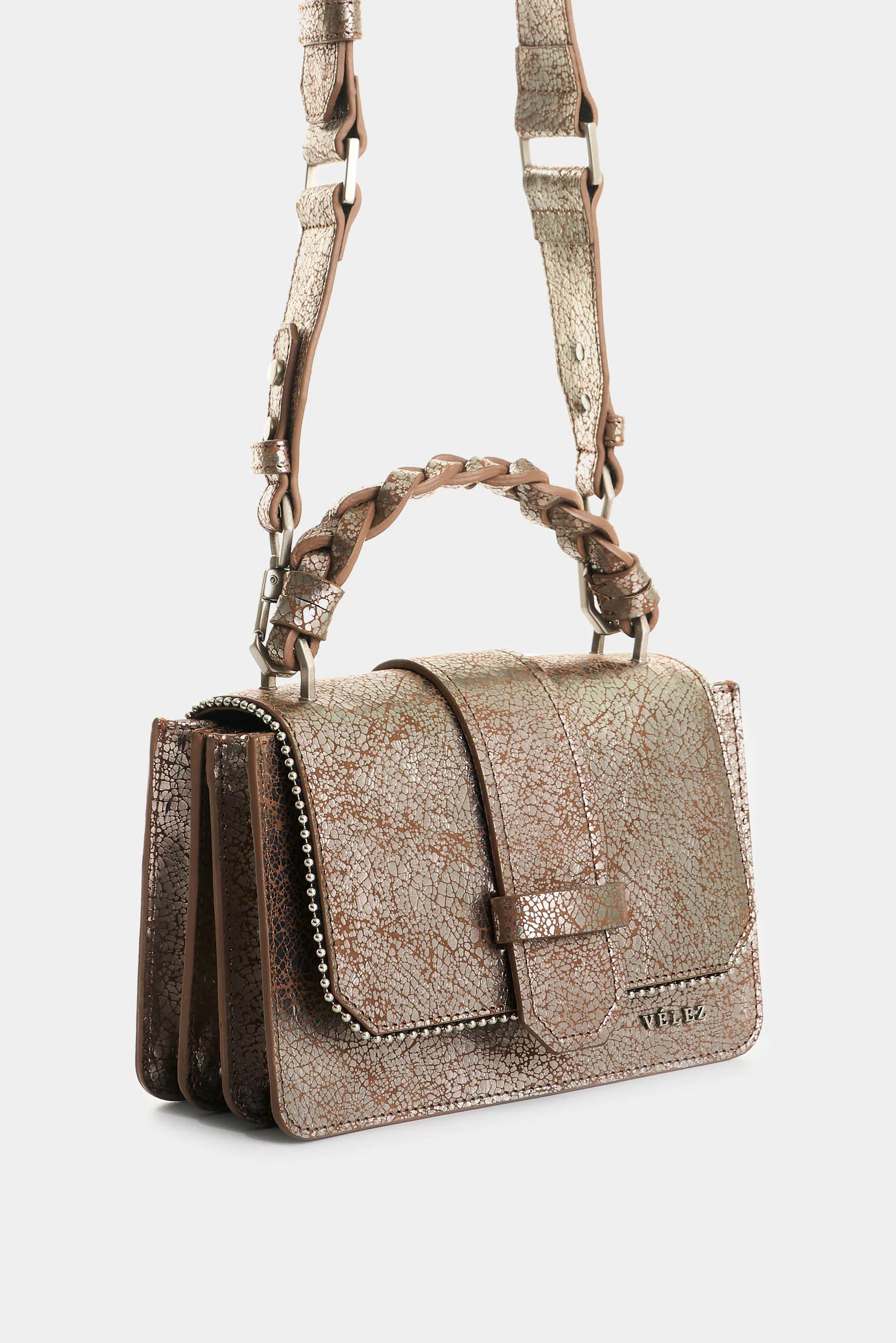 Women’s Garniel Folia Leather Crossbody bag - Image 2