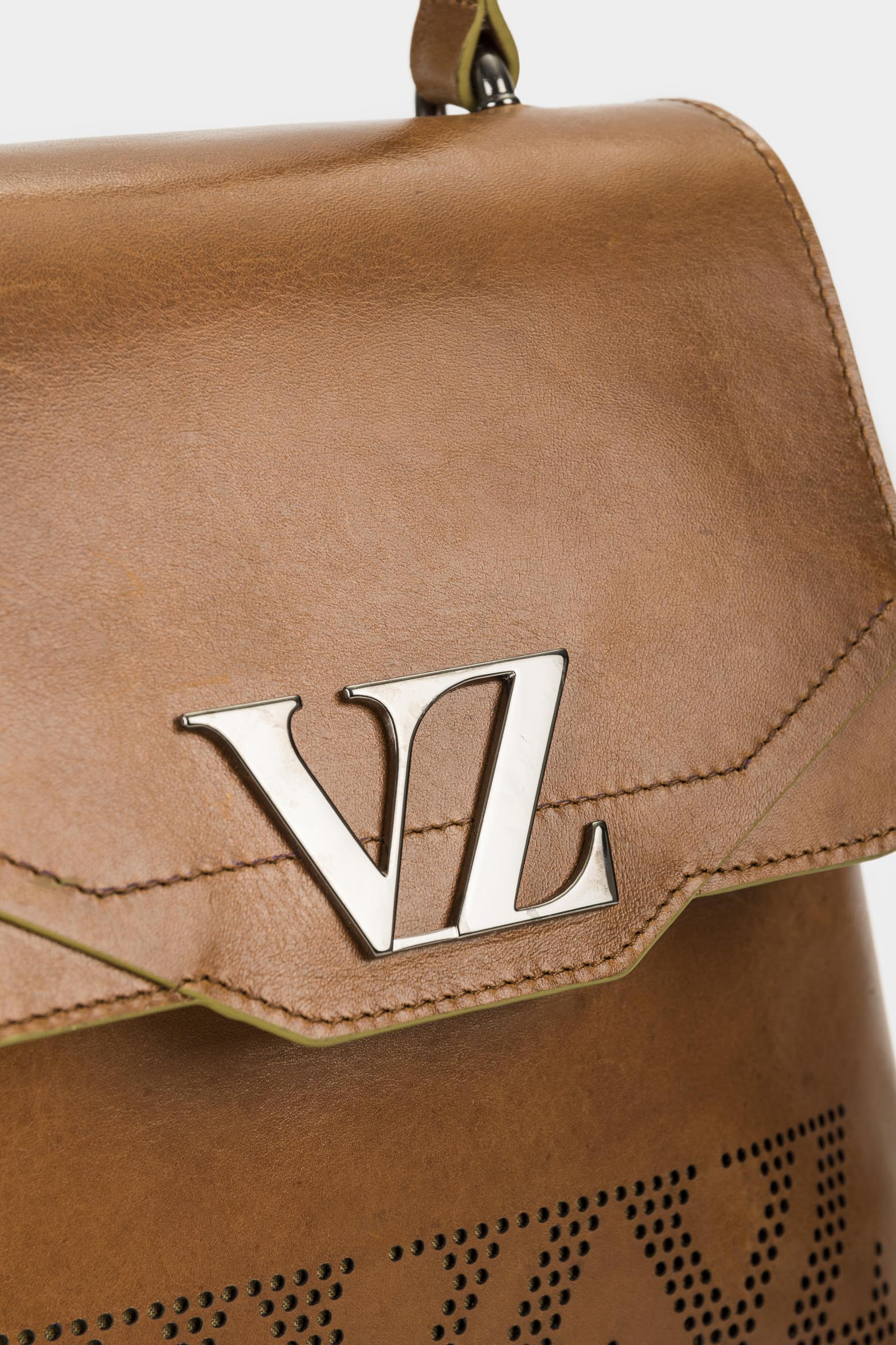 Women’s Goji Leather Backpack with VZ Monogram - Image 5