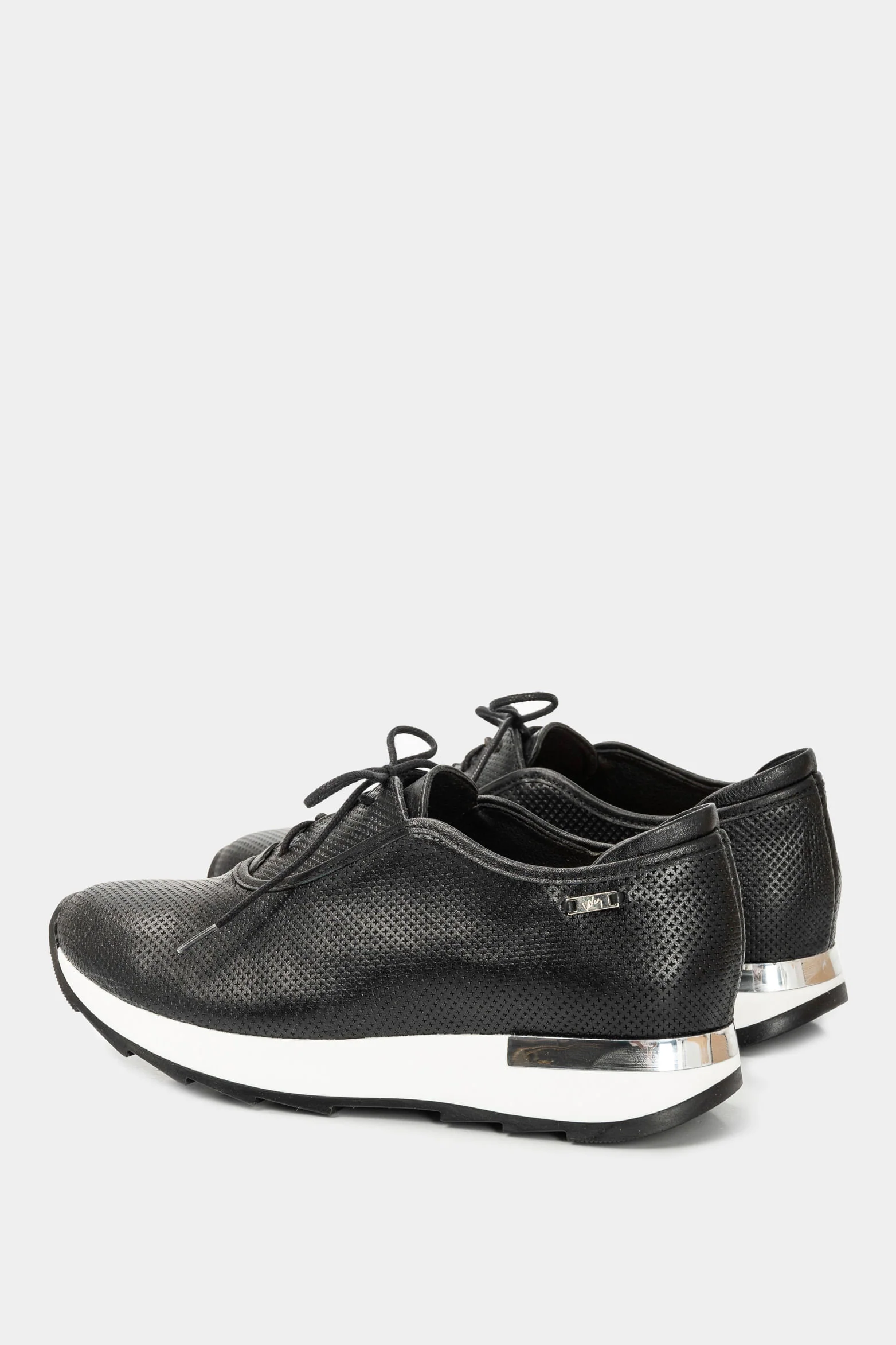 Women’s Leather Lace-Up Shoes with Sport Sole - Image 3