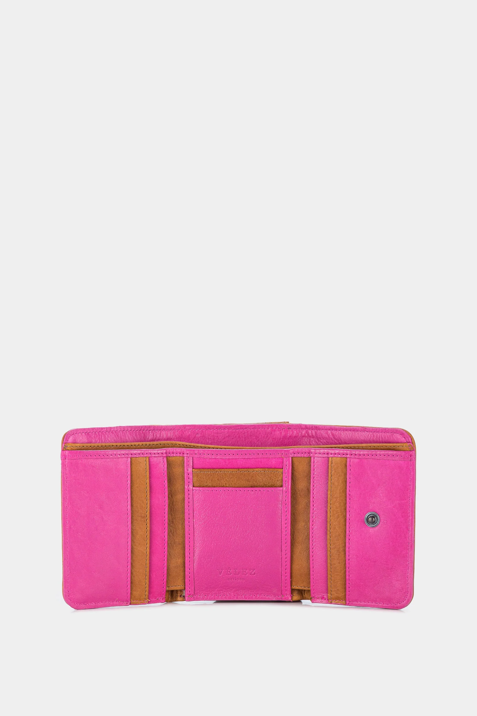 Women’s Multipurpose Small Wallet in Honey Leather - Image 2