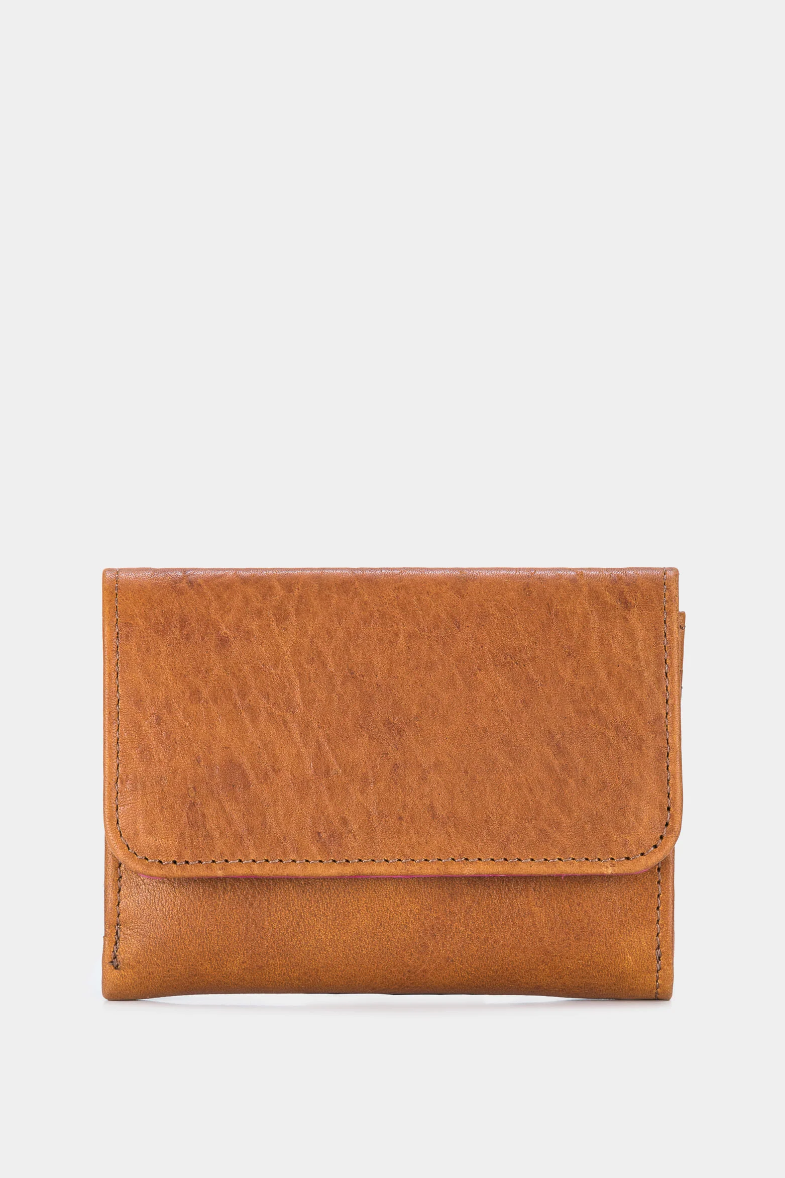 Women’s Multipurpose Small Wallet in Honey Leather - Image 3
