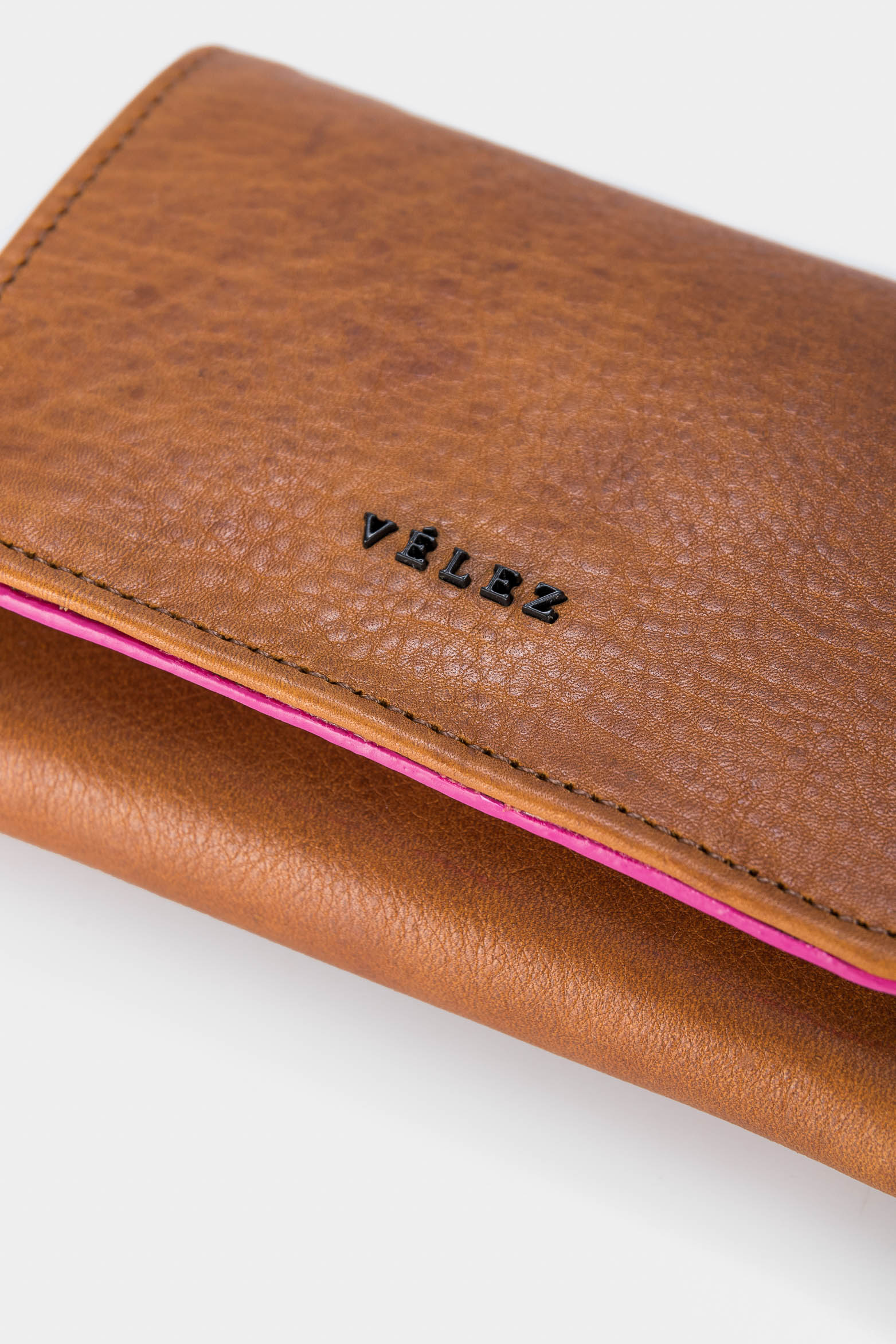 Women’s Multipurpose Small Wallet in Honey Leather - Image 4