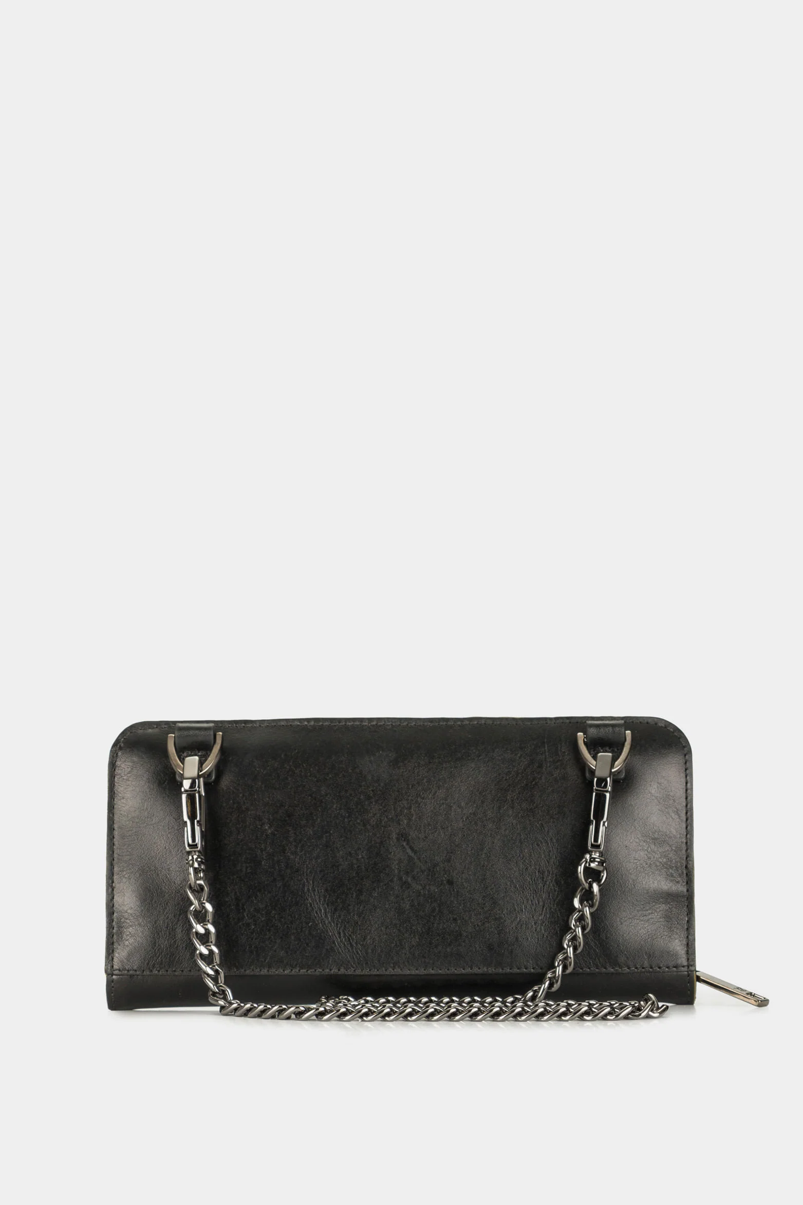 Women’s Parbat Accordion Wallet in Leather with Perforated Detail - Image 3