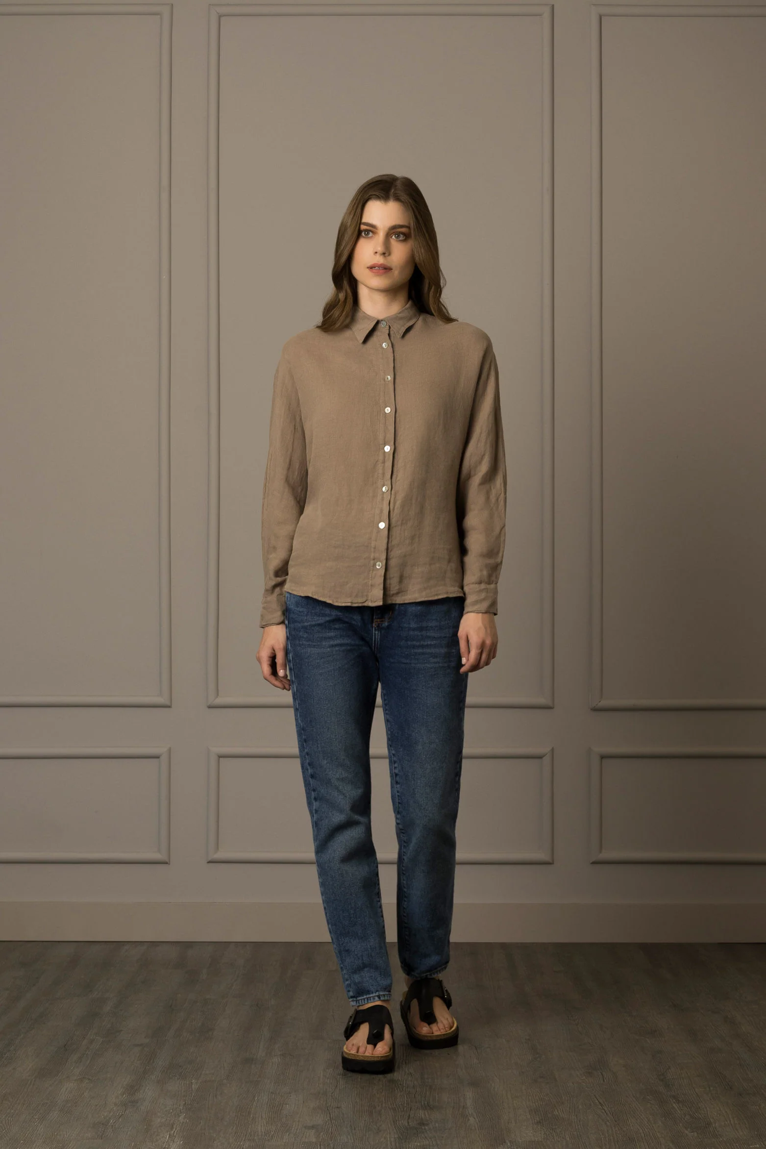 Women’s Peony Long Sleeve Shirt