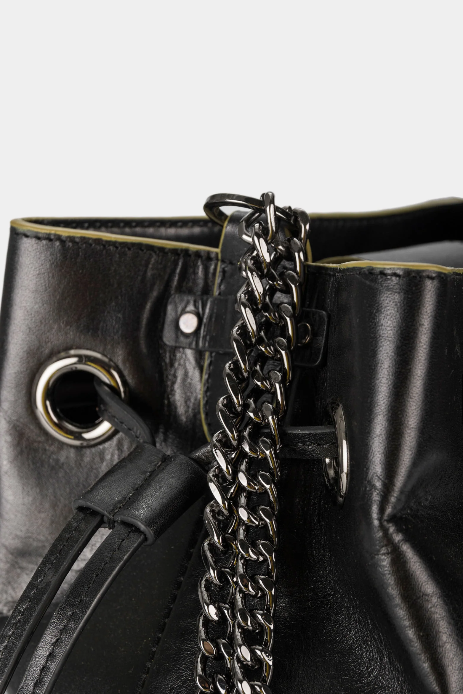 Women’s Sakai Leather Shopper Handbags with VZ Monogram - Image 5