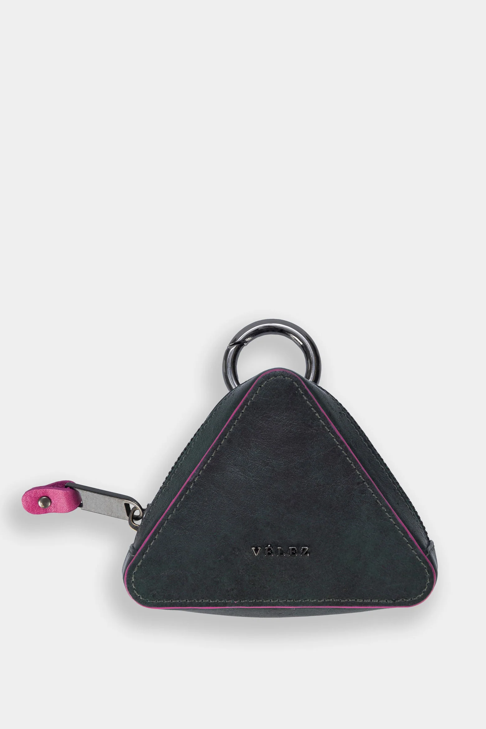 Women’s Three-Piece Raspberry Handheld Handbags in Leather - Image 4