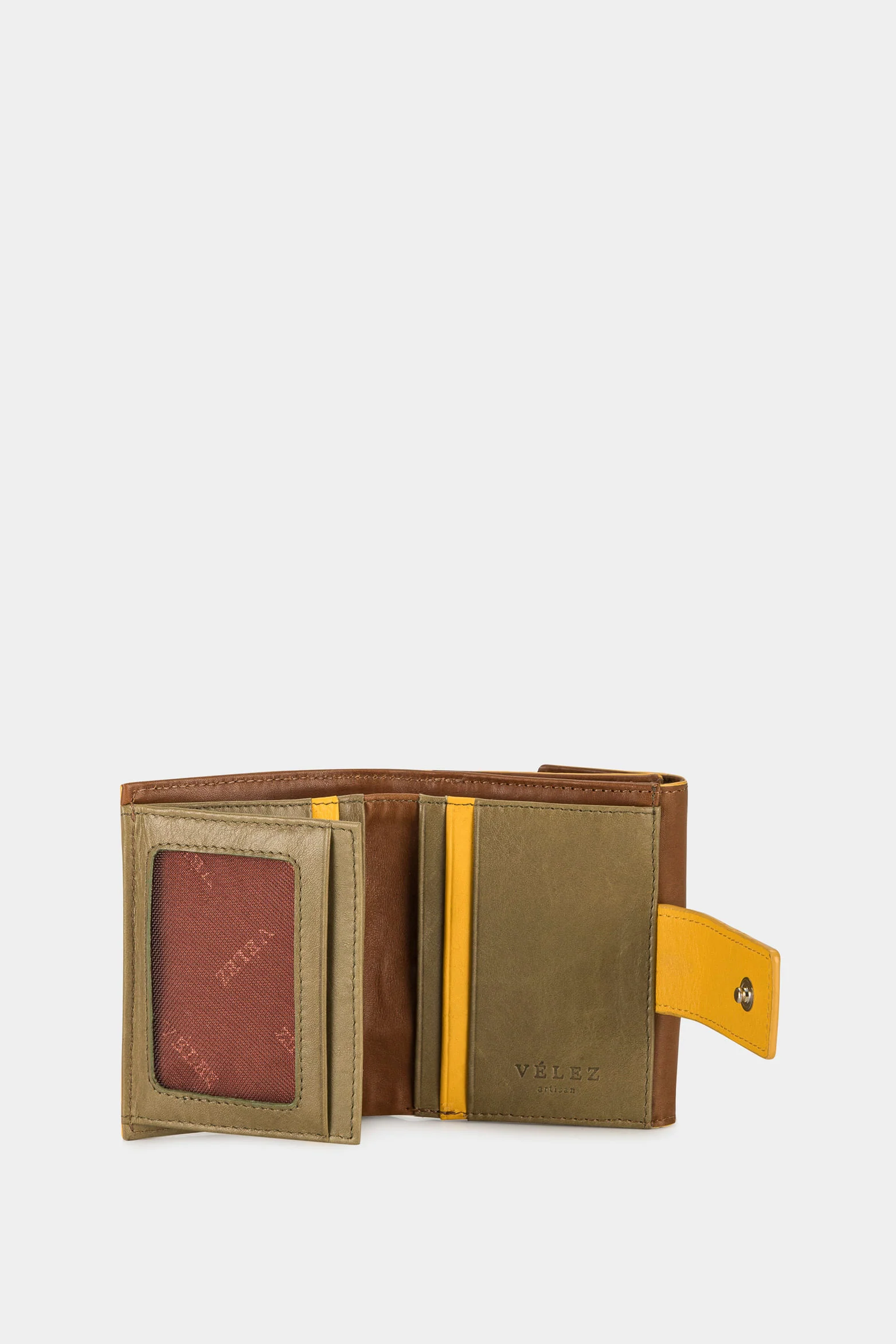 Women’s Tourmaline Wallet in Honey Leather - Image 2