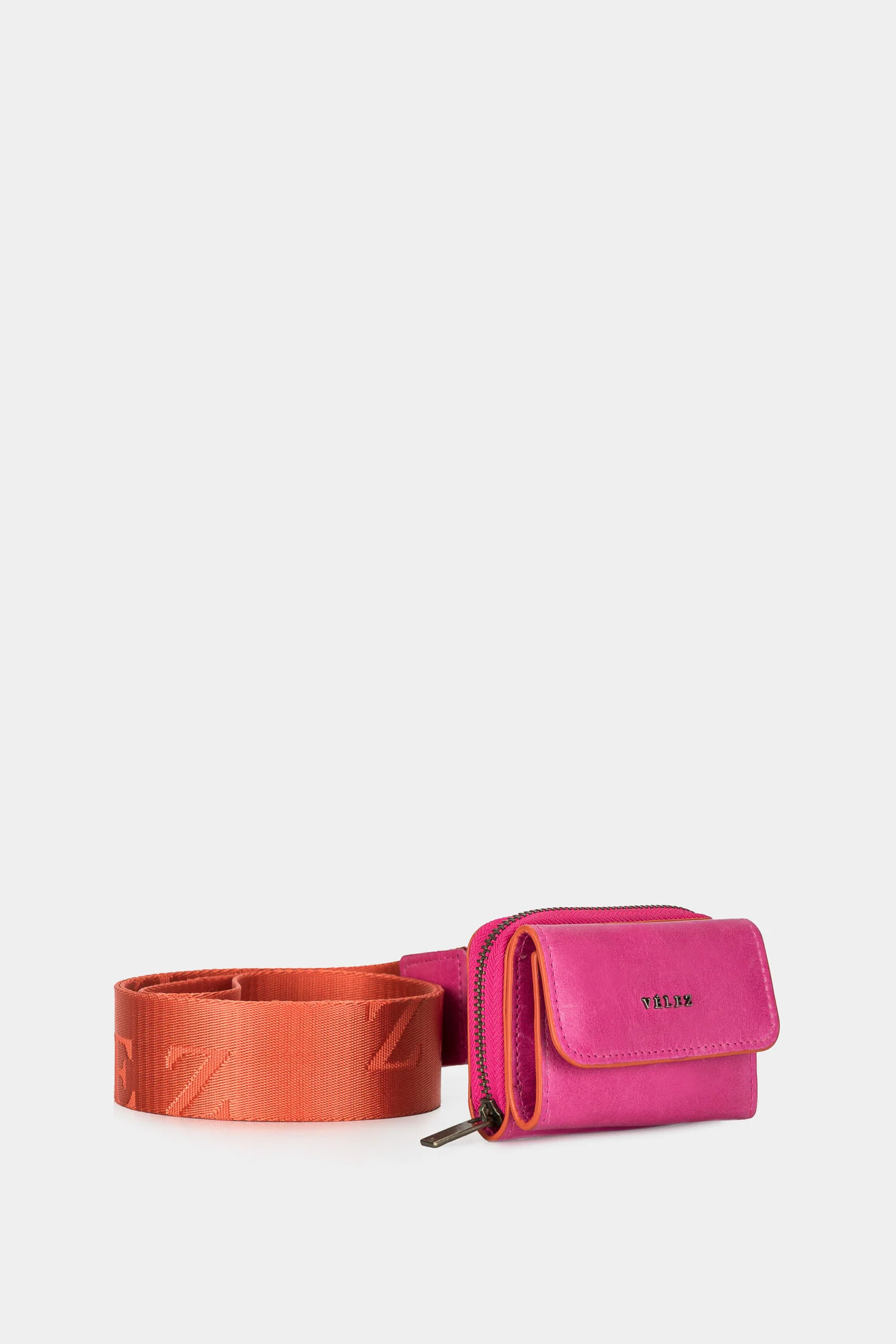 Women’s Tropical Leather Wallet with Removable Strap - Image 2
