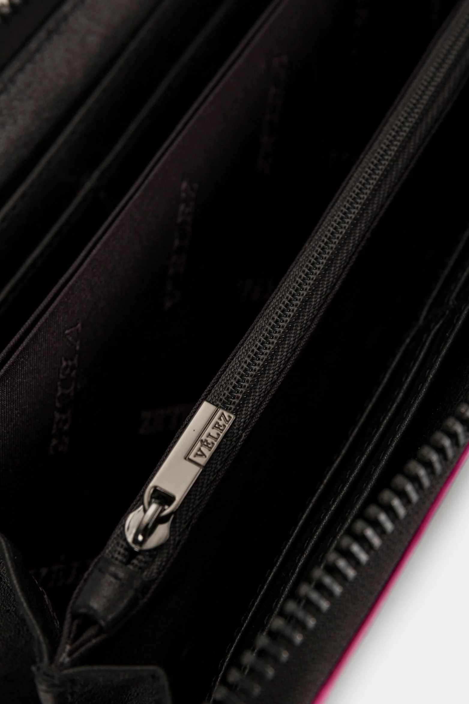 Women’s Vesuvius Leather Zip-Around Wallet with Removable Strap - Image 6