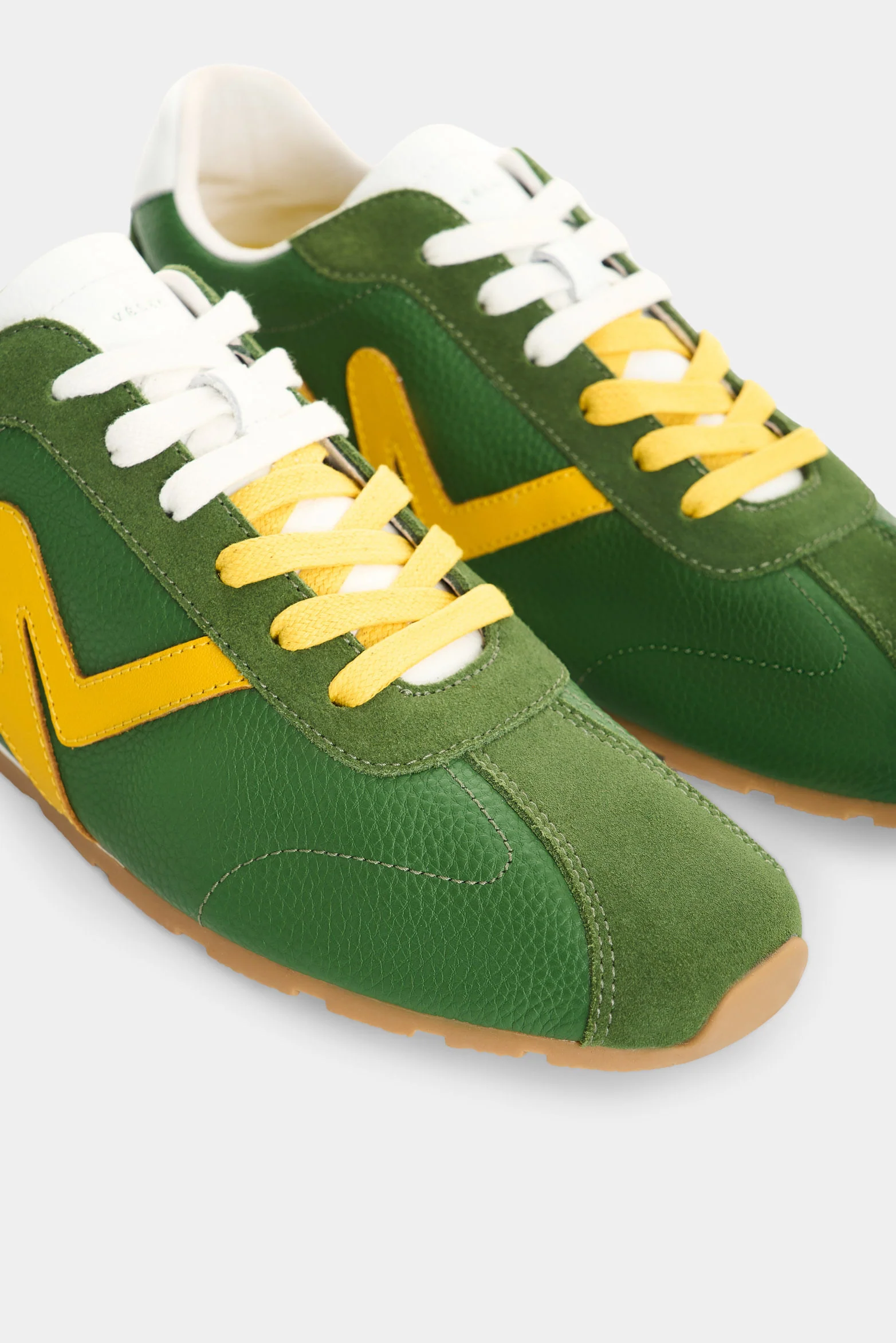Women's Blooms Leather Sneakers - Image 5