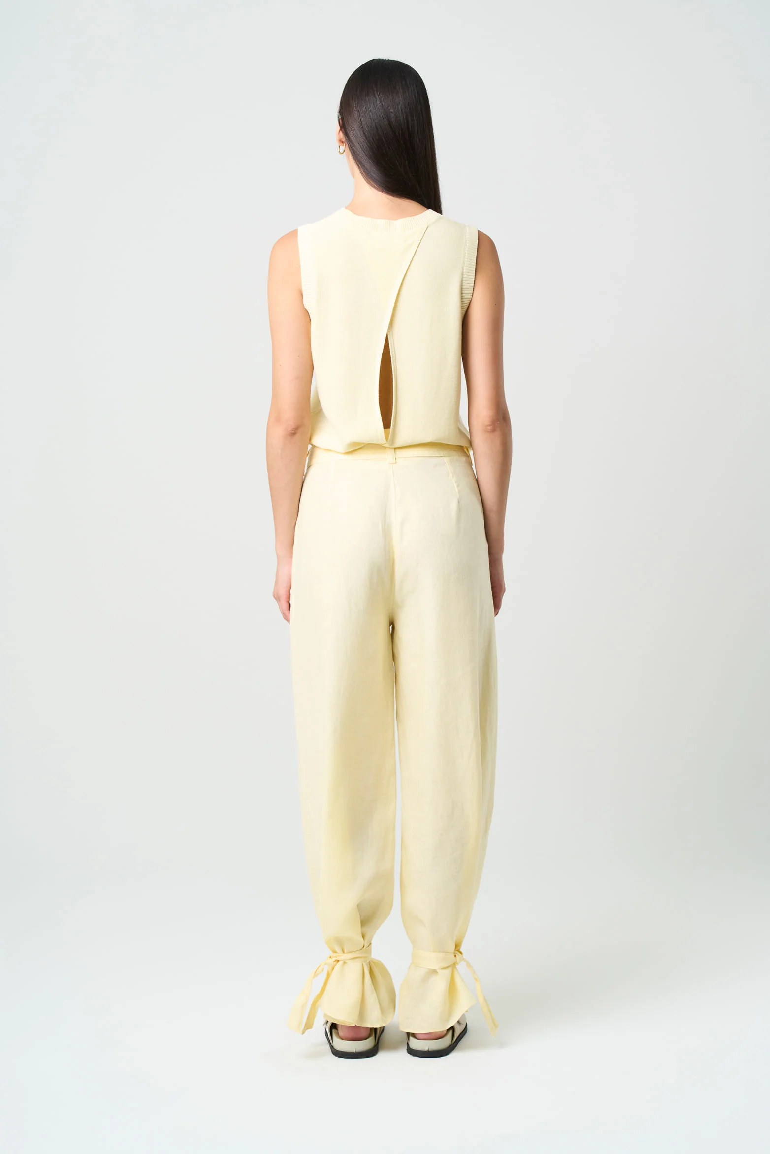 Women's Galera Linen Pants, Relaxed Fit - Image 3