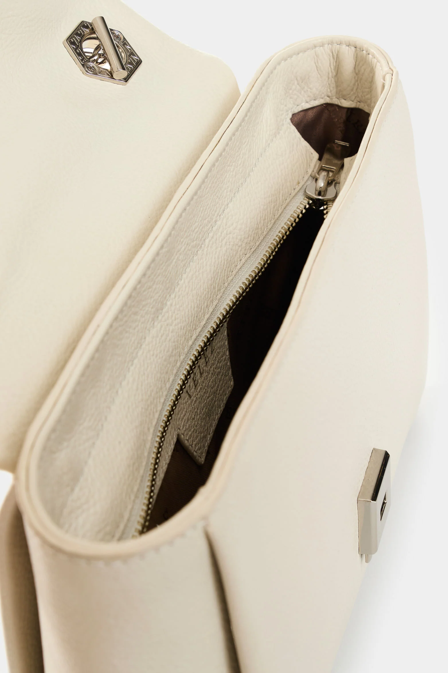 Women's Leather Bowling Lili with Chain - Image 5