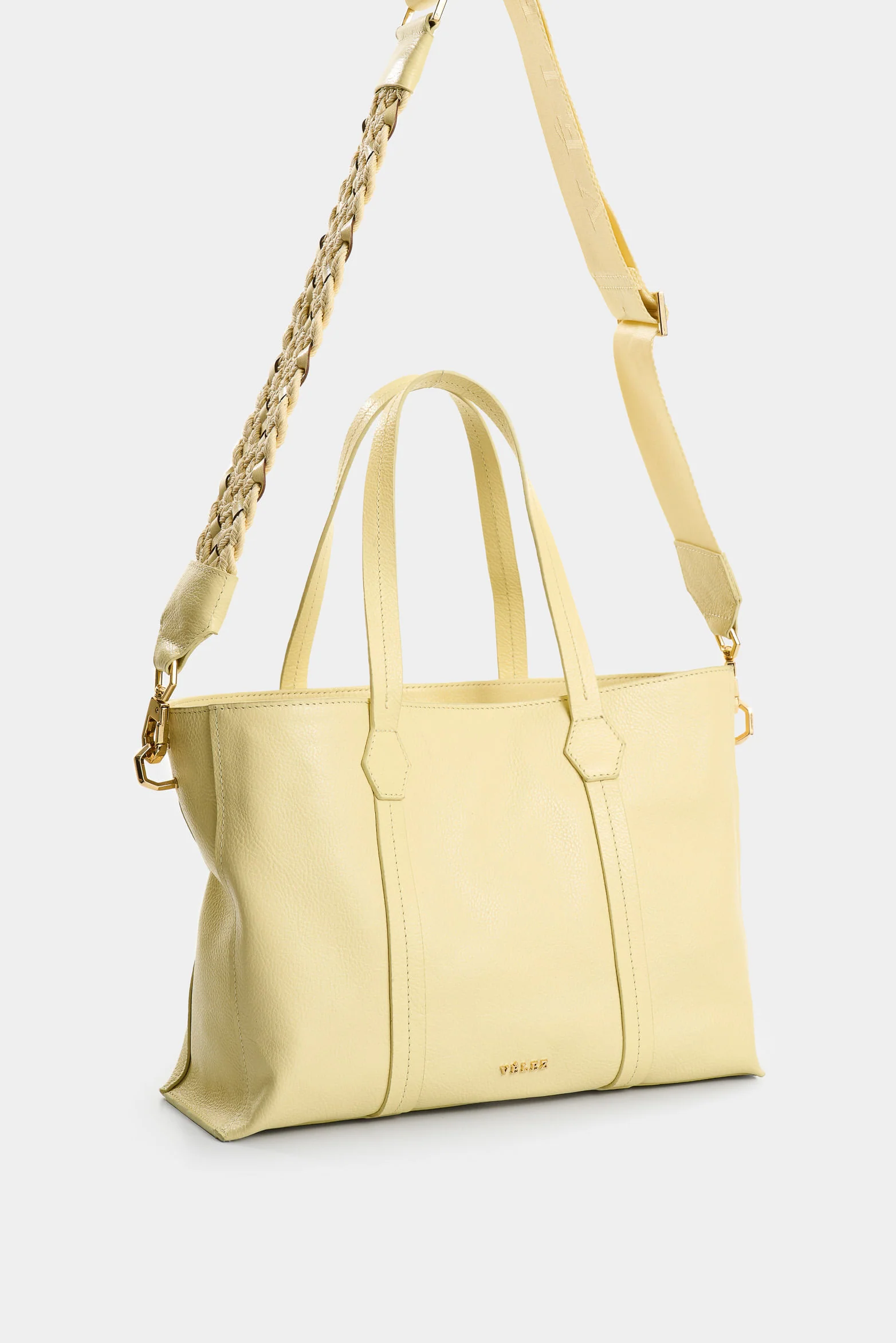 Women's Nectaria 2.0 Leather Bowling Bag with Braided Detail - Image 2