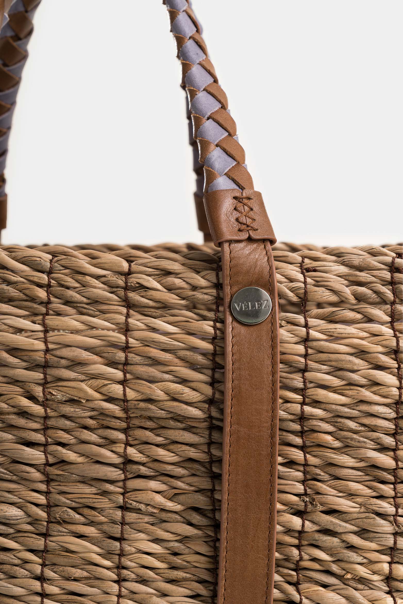 Woven Material Alternative Shopping Basket for Women - Image 4
